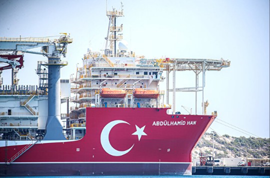 Abdülhamid Han sondaj gemisi hidrokarbon arama görevine hazır!